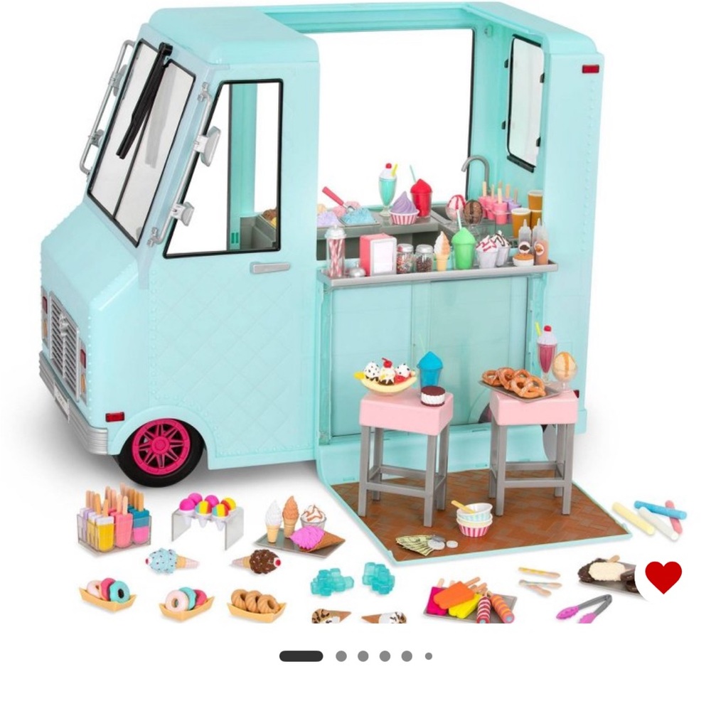 *UNOPENED* Our Generation Ice Cream Truck Playset with Accessories